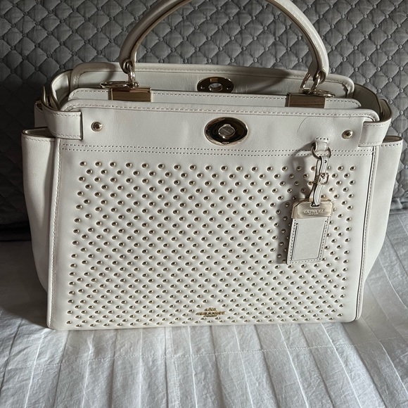 Coach stud Gramercy Satchel - Picture 9 of 14